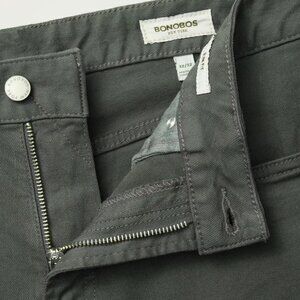 Brand New With Tags Bonobos Men's Travel Jeans Greensville Gray 36 x 32 Athletic